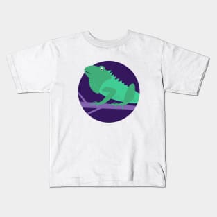 Animals in the nursery - iguana Kids T-Shirt